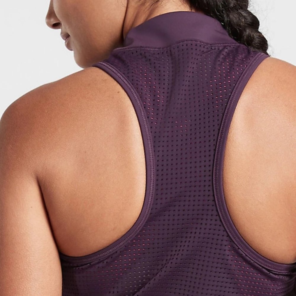 Athleta Hiit It Tank size XXS Agate Purple - Picture 3 of 6